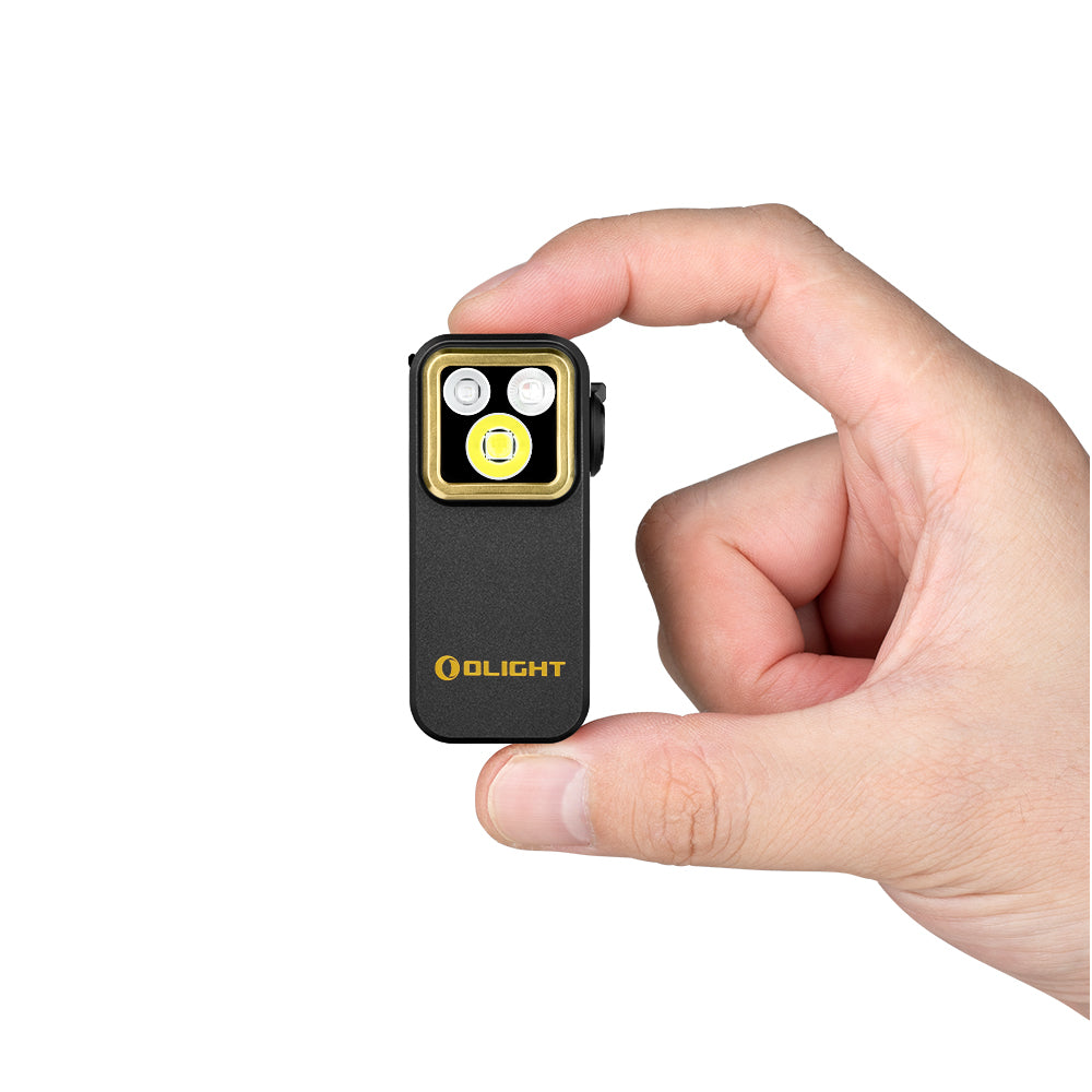 Olight Oclip Pro S – Clip-On EDC Light (Flood, Spot & Red) 600 Lumen / 80m