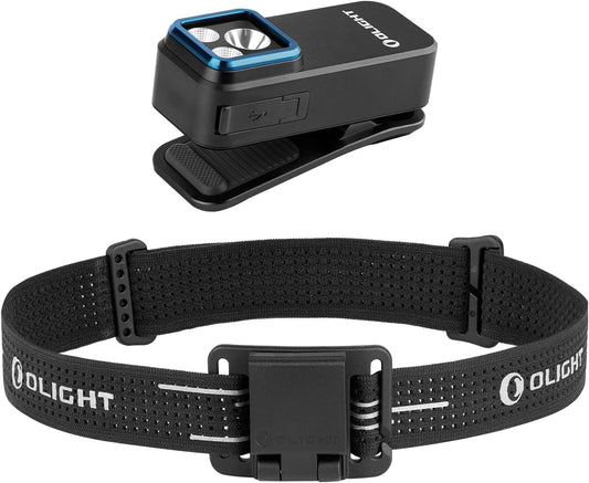 Olight Oclip Pro + Headlamp Strap Bundle – Clip-On Light Meets Hands-Free Freedom