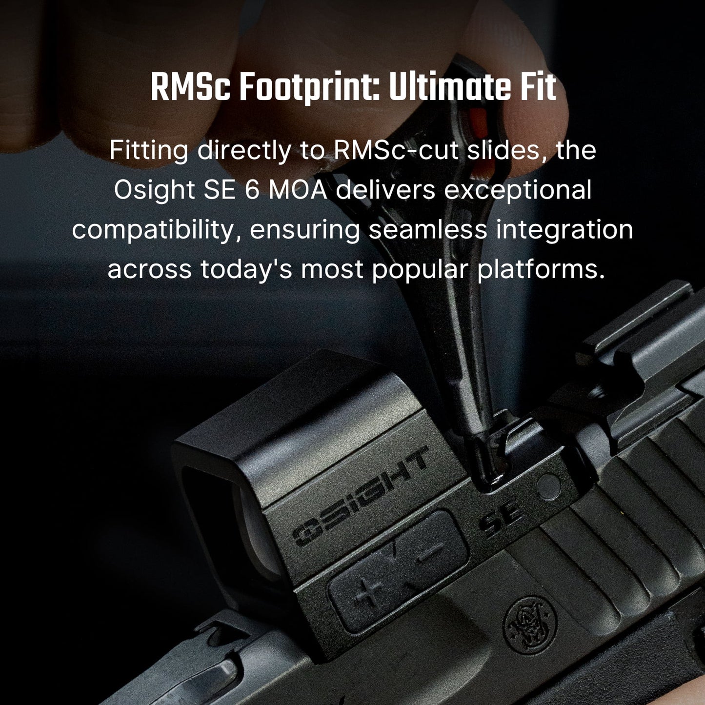 Olight Osight SE – Enclosed Red Dot Sight (6 MOA Red Dot)