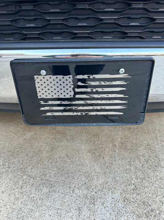 Aluminum License Plate