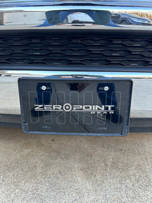 Aluminum License Plate