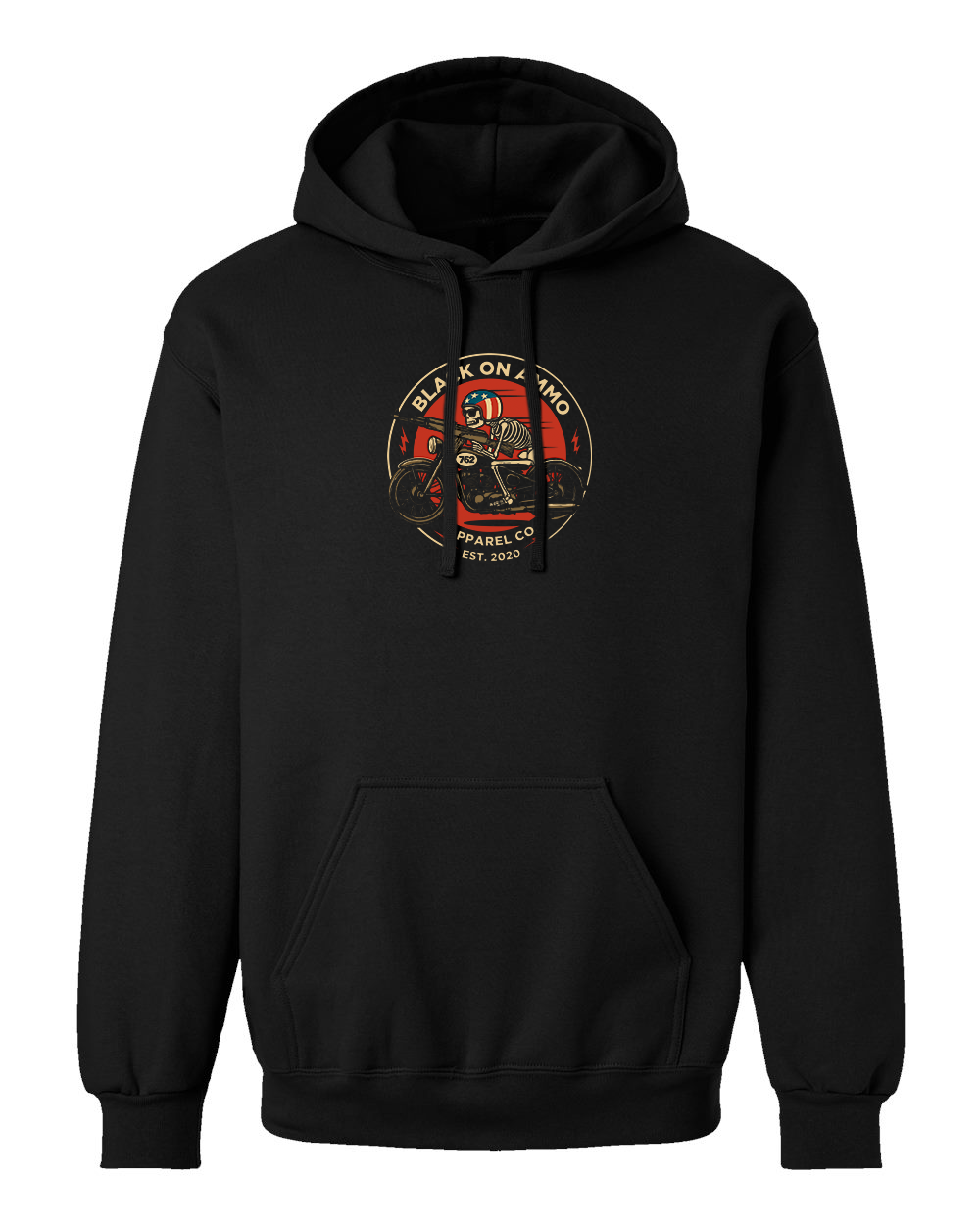 (NEW!) The 762 Syndicate | Motorcycle Fleece Lined Hoodie