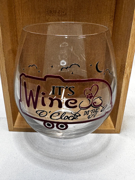 Wine Glasses (Stemless)
