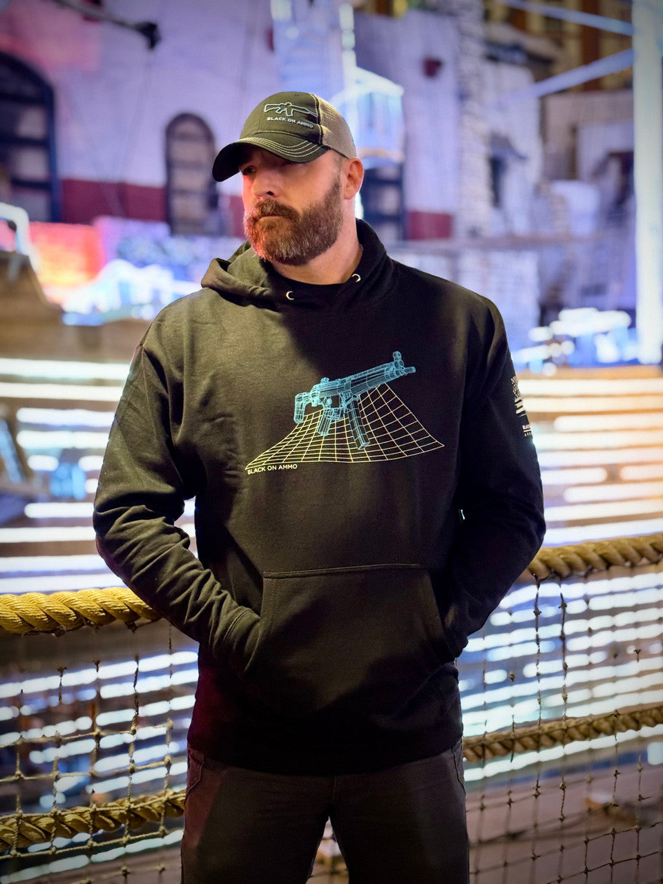 3D MP5  | Fleece Lined Hoodie