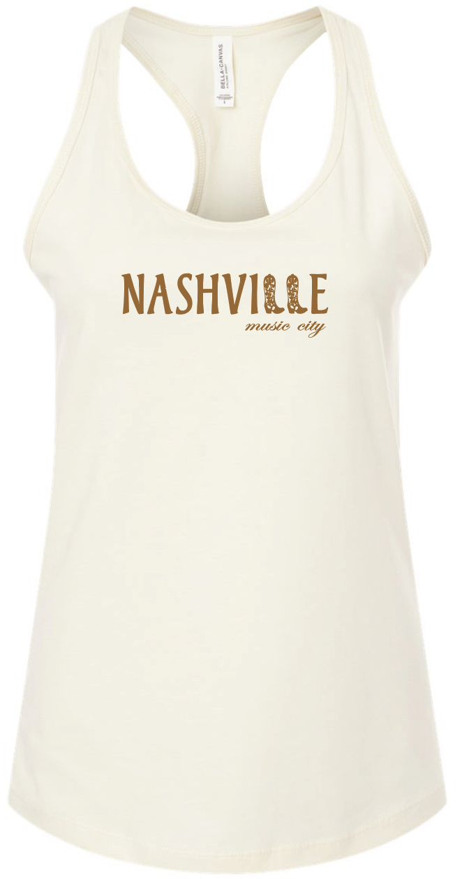 Nashville Boots - Ladies Racerback Tank