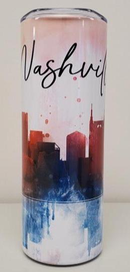 Nashville  Skyline Tumbler 20oz