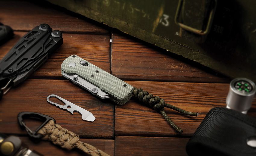OLIGHT Oknife Otacle U1 Rail Lock – Micarta Utility Knife