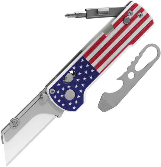 OLIGHT Oknife Otacle U1 PRO Rail Lock Stars and Stripes