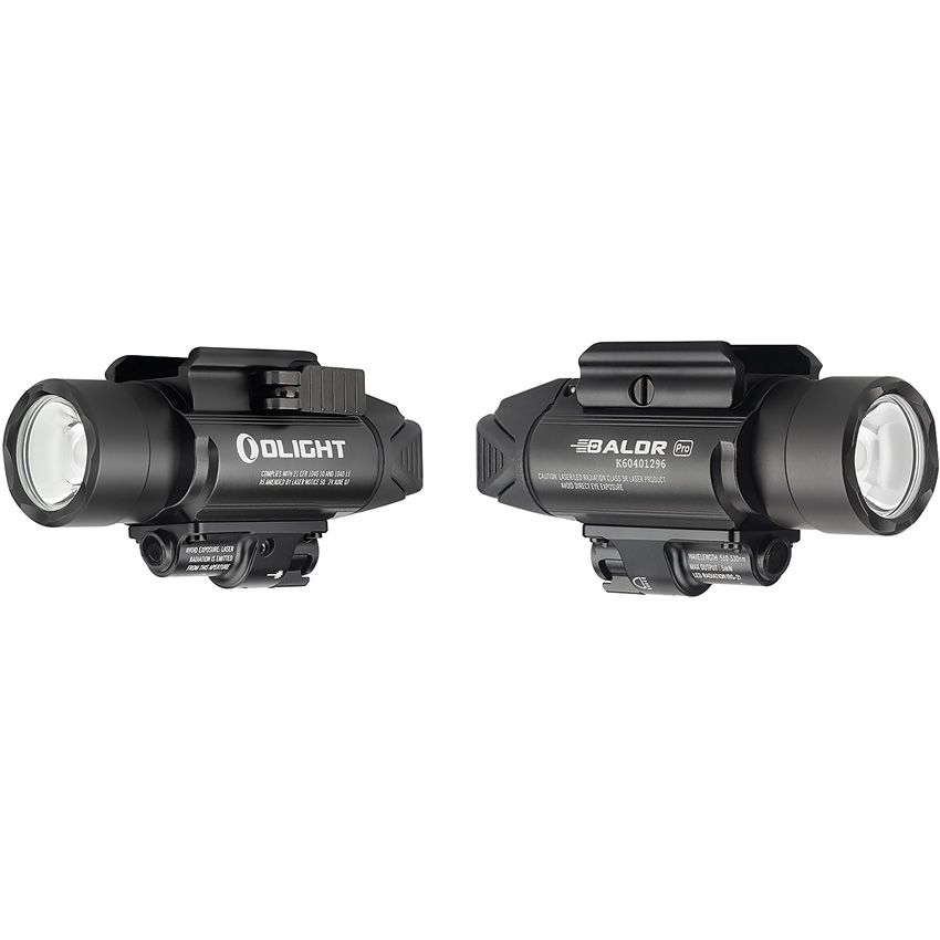 Olight Baldr Pro – Weapon Light with Green Laser (1350 Lumen/260 Meters)