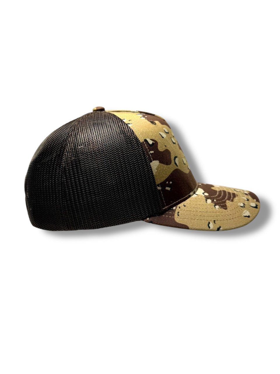 "Chocolate Chip" Camo / Mesh Back | Snapback Hat