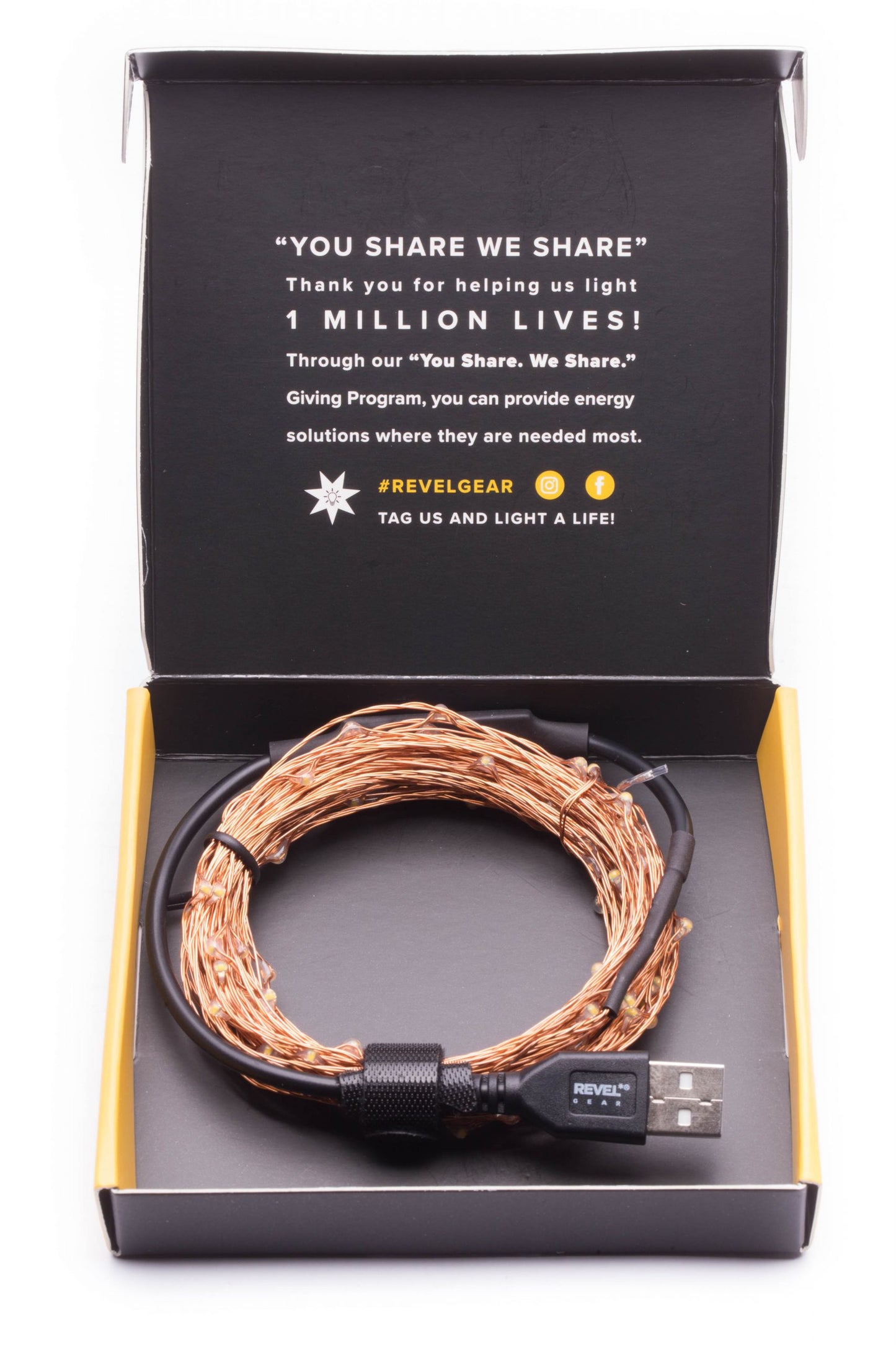 Revel Gear Trail Hound 30FT Camping Light – USB Powered
