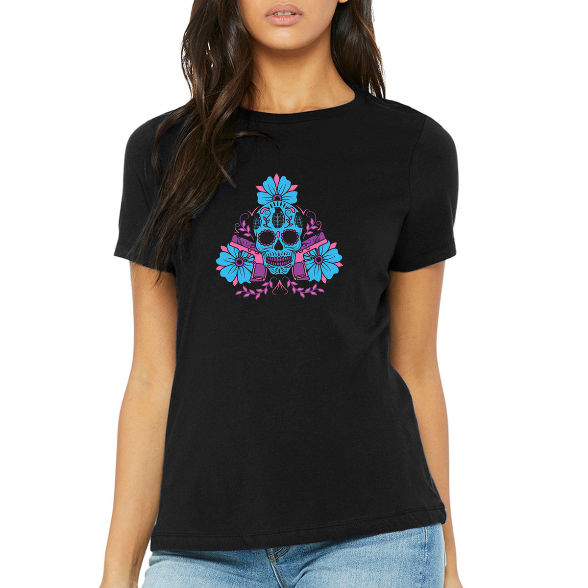 Sugar Skull | Women's Cut Shirt