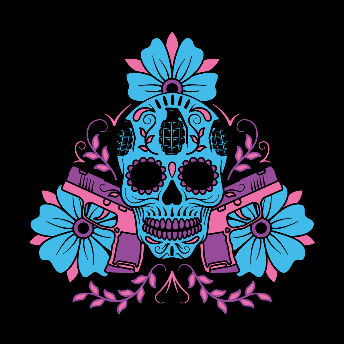 Sugar Skull | Women's Cut Shirt