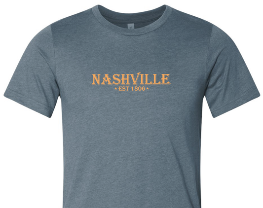 Nashville Est - Unisex CVC Tee