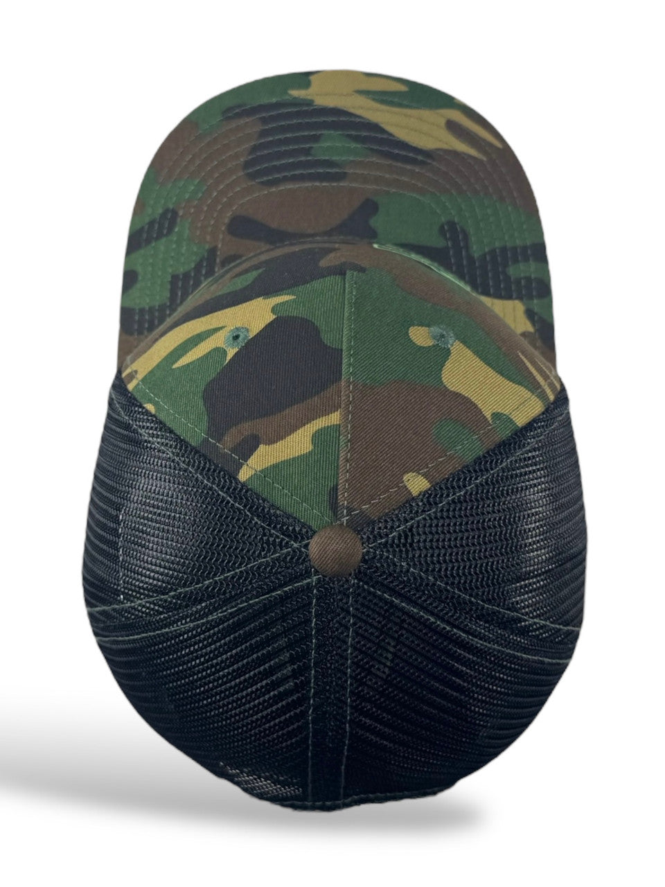 Woodland Camo / Mesh Back | Snapback Hat