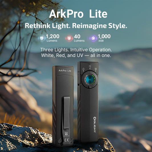 Olight ArkPro Lite – Flat EDC Flashlight (Compact Version)