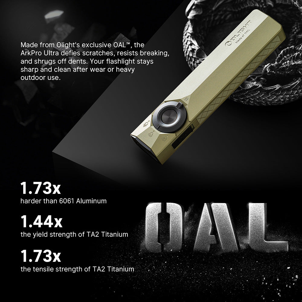 OLIGHT ArkPro ULTRA Series Flat EDC Flashlight