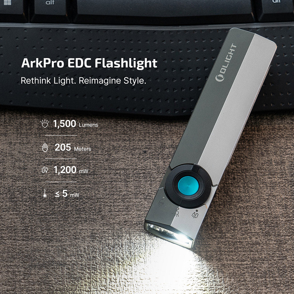 Olight ArkPro – Flat EDC Flashlight