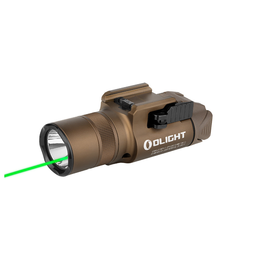 Baldr Pro R – Rechargeable Weapon Light with Green Laser