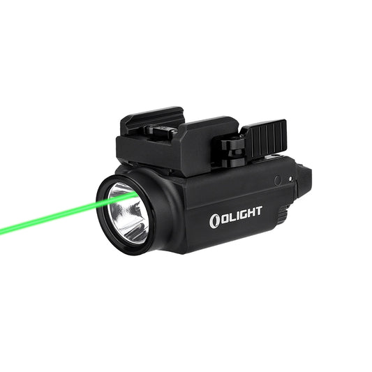 Olight Baldr S – Rail-Mounted Light with Strobe & Green Laser - 800 Lumens