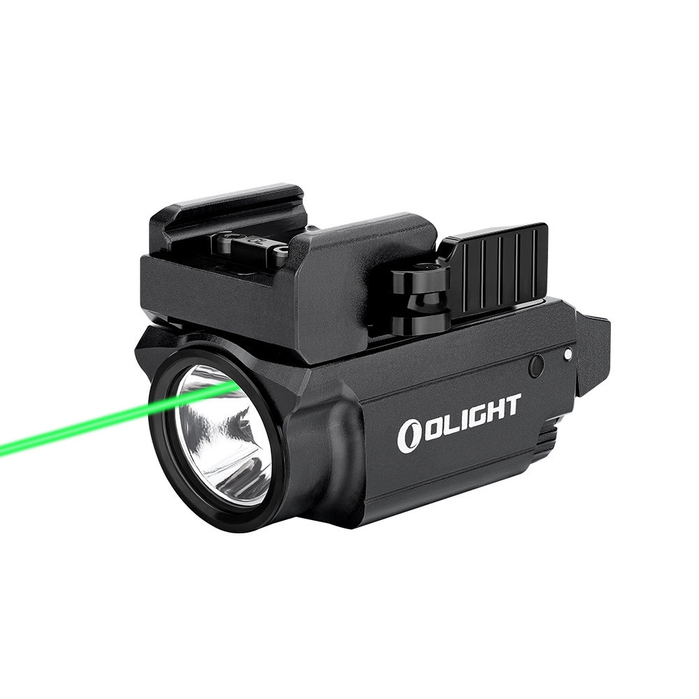 Olight Baldr Mini – Compact Tactical Light with Integrated Green Laser - 600 Lumens