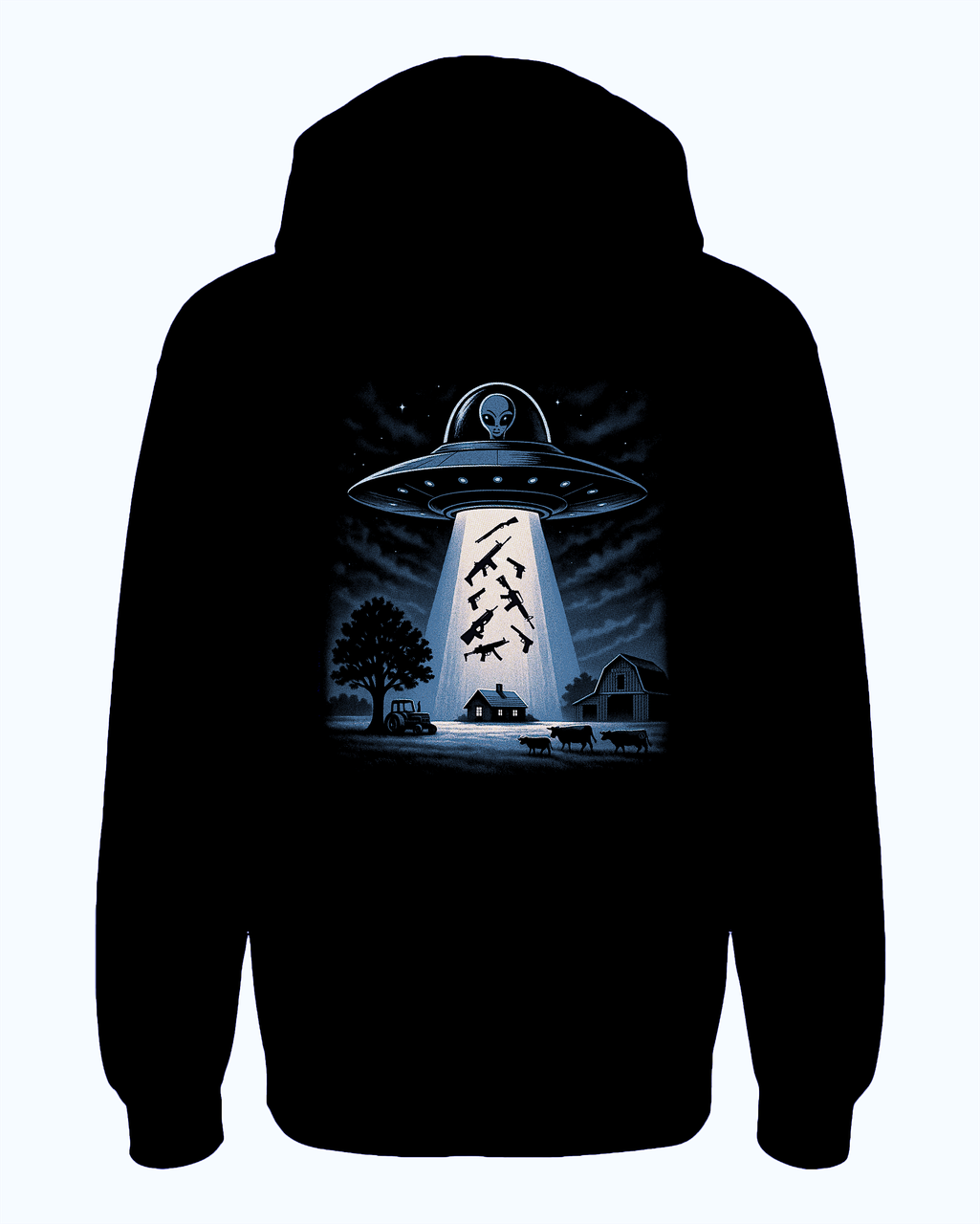 (NEW!) Alien Invasion | Fleece Lined Hoodie