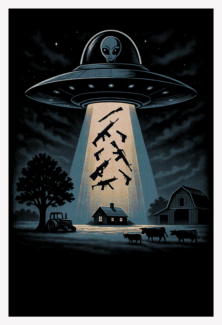 (NEW!) Alien Invasion | Fleece Lined Hoodie