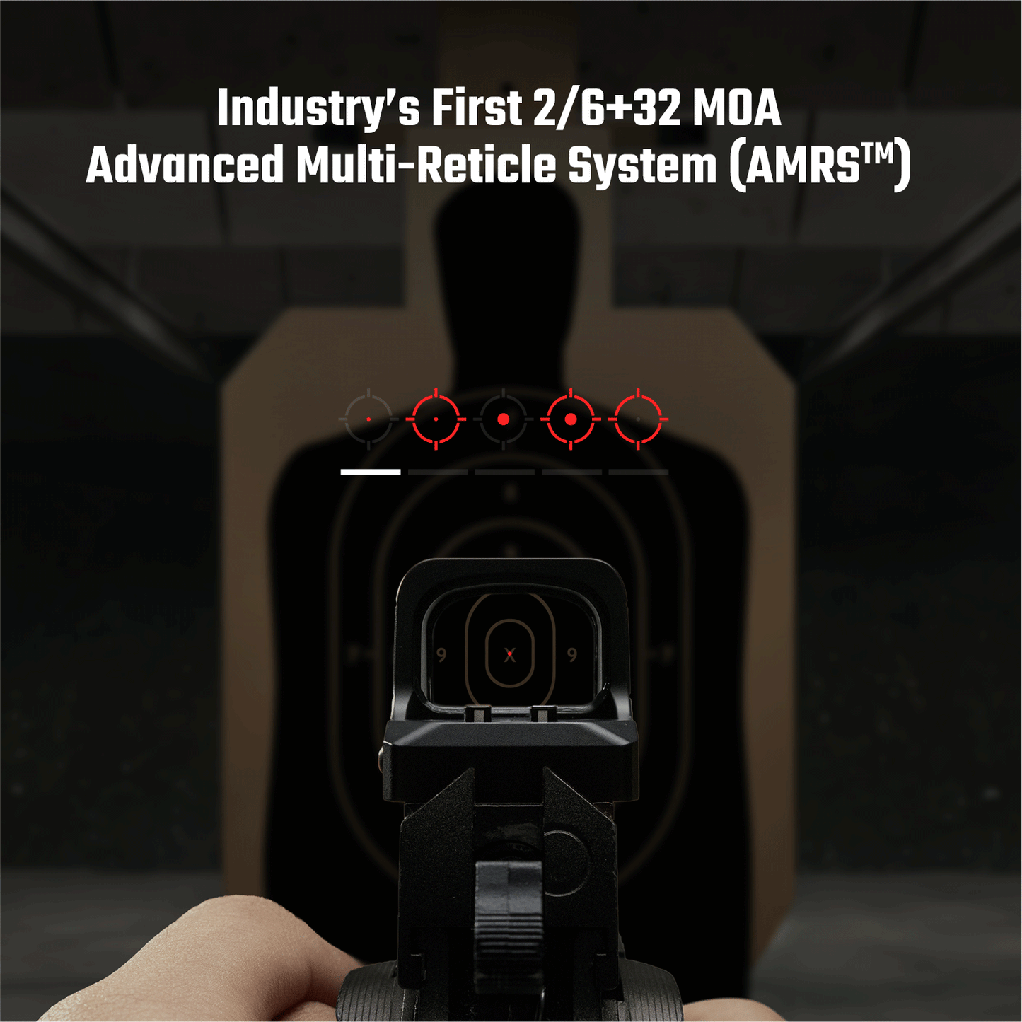 Olight Osight XE – AMRS Enclosed Red Dot Sight (RMR Footprint)