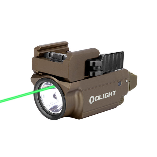 Olight Baldr Mini – Compact Tactical Light with Integrated Green Laser - 600 Lumens