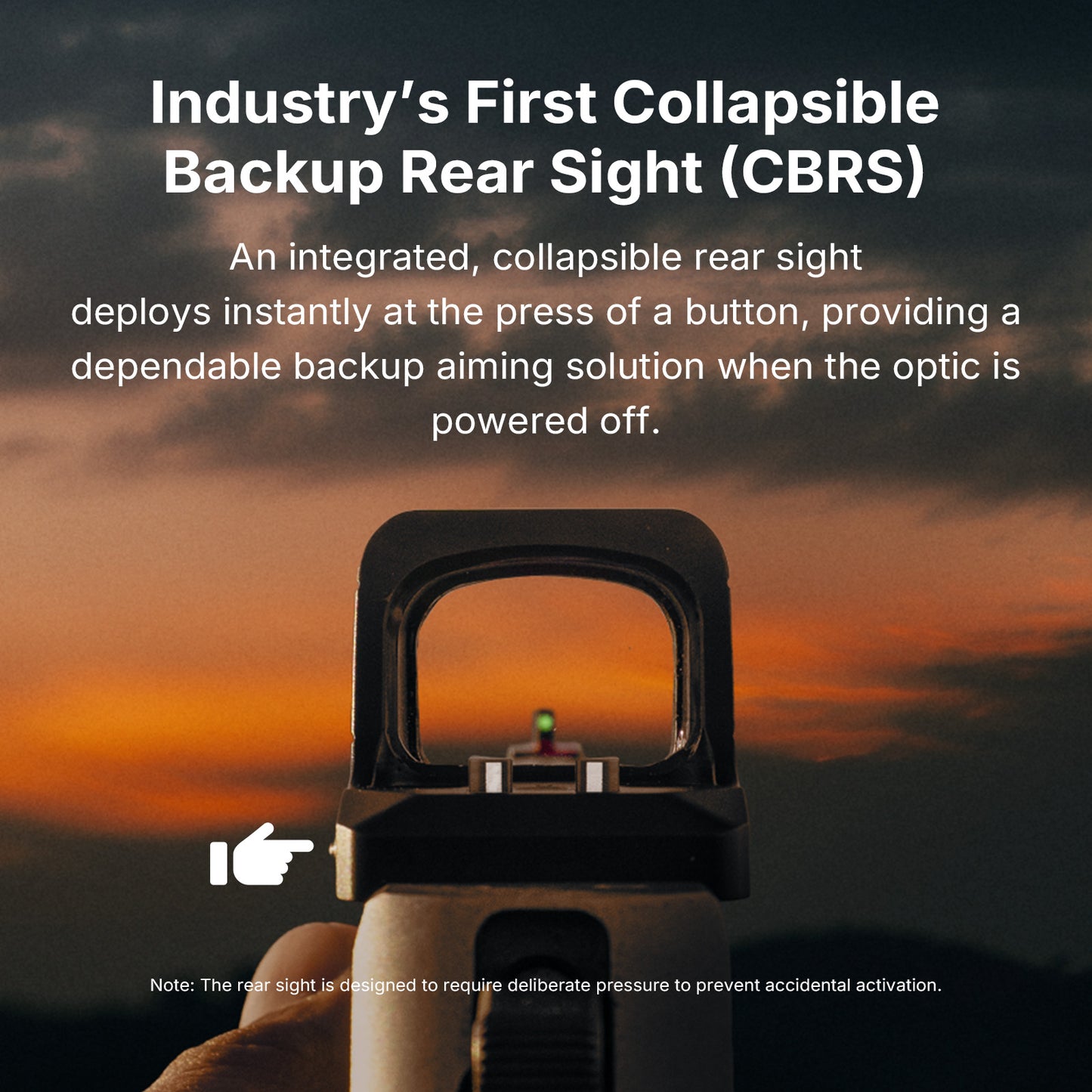 OLIGHT Osight XR – Enclosed Red Dot Sight (RMR Footprint)