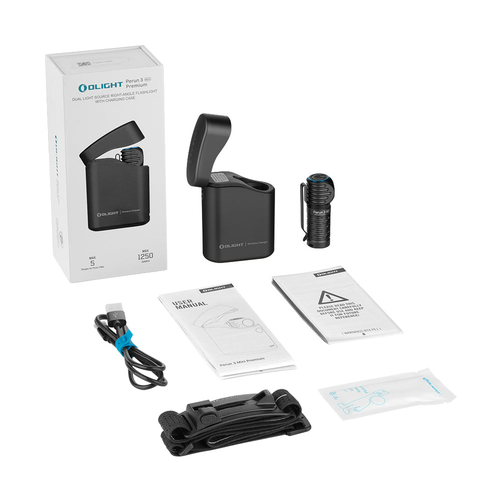 OLIGHT Perun 3 Mini Premium Edition – Compact Headlamp & EDC Flashlight (1250L/155M)