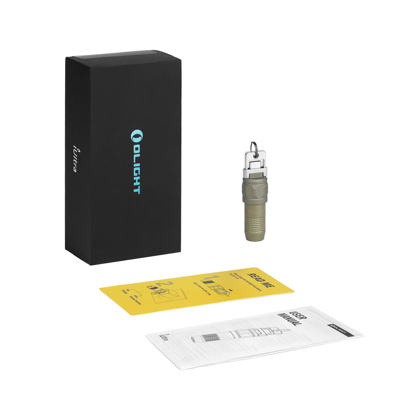 OLIGHT iUltra – O‑Aluminum Keychain Flashlight