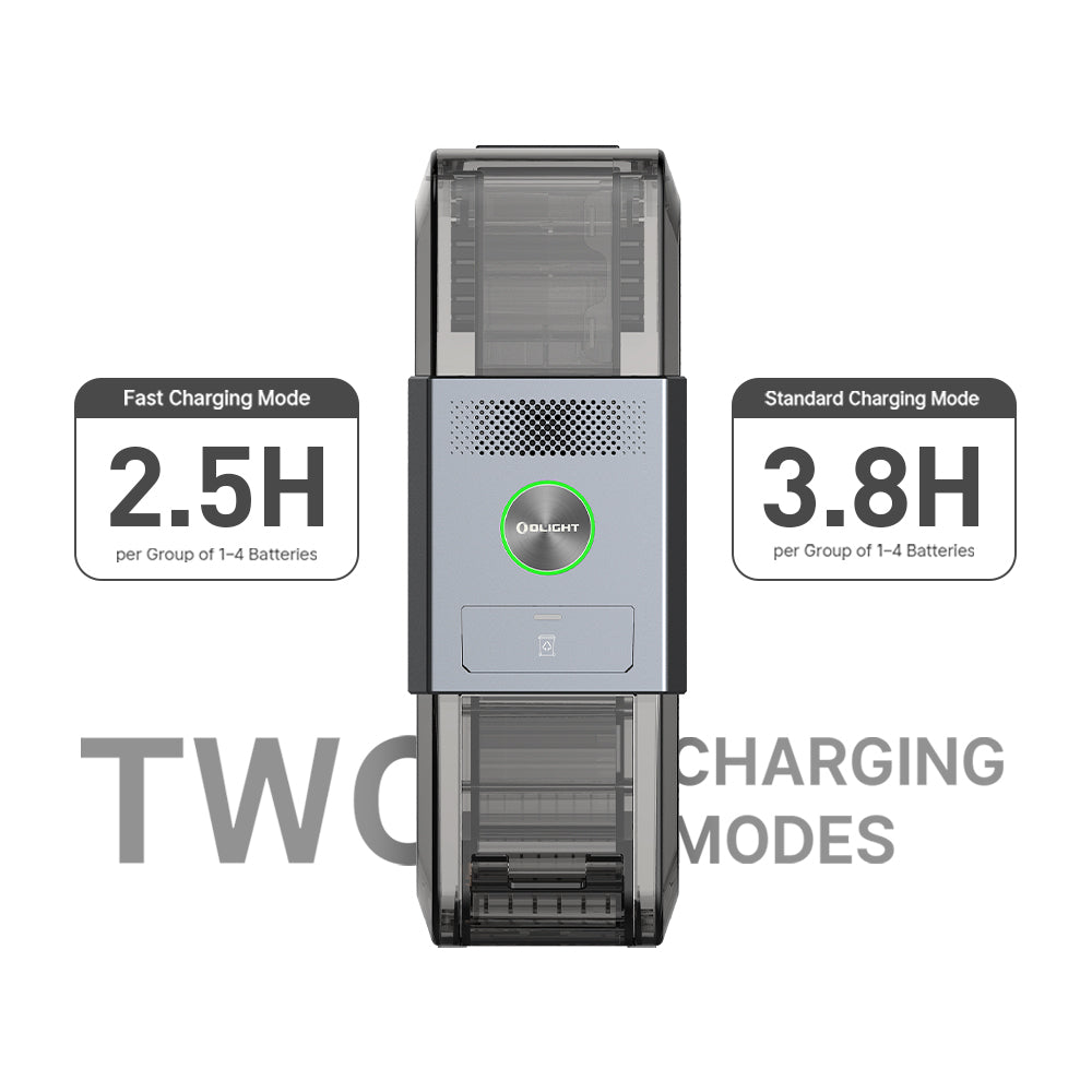 OLIGHT Ostation X 3-in-1 Rechargeable AA/AAA - Battery Charger