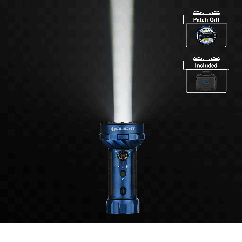 Olight Marauder Mini 2 – Compact Powerhouse Flashlight - 10000 Lumen / 750m