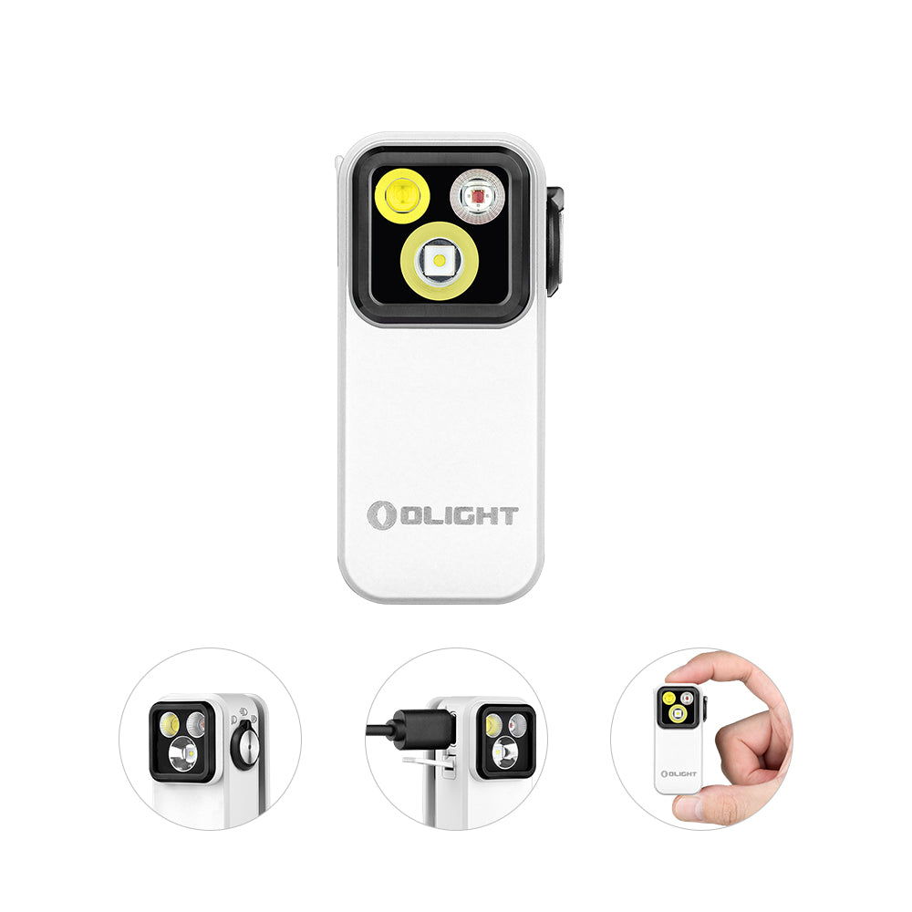 Olight Oclip Pro – Triple-Beam Clip-On - 500 Lumen / 120m