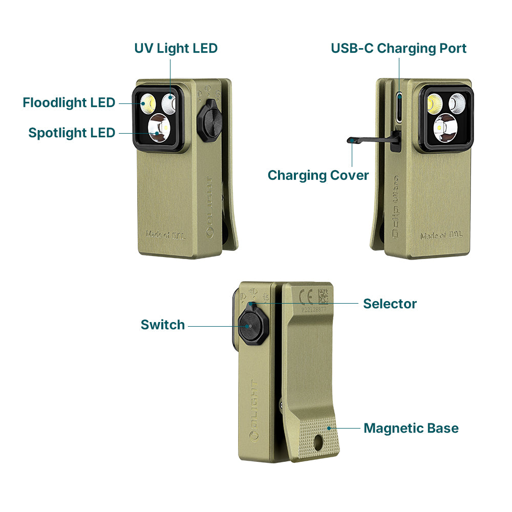 Olight Oclip Ultra – Clip-On EDC Light