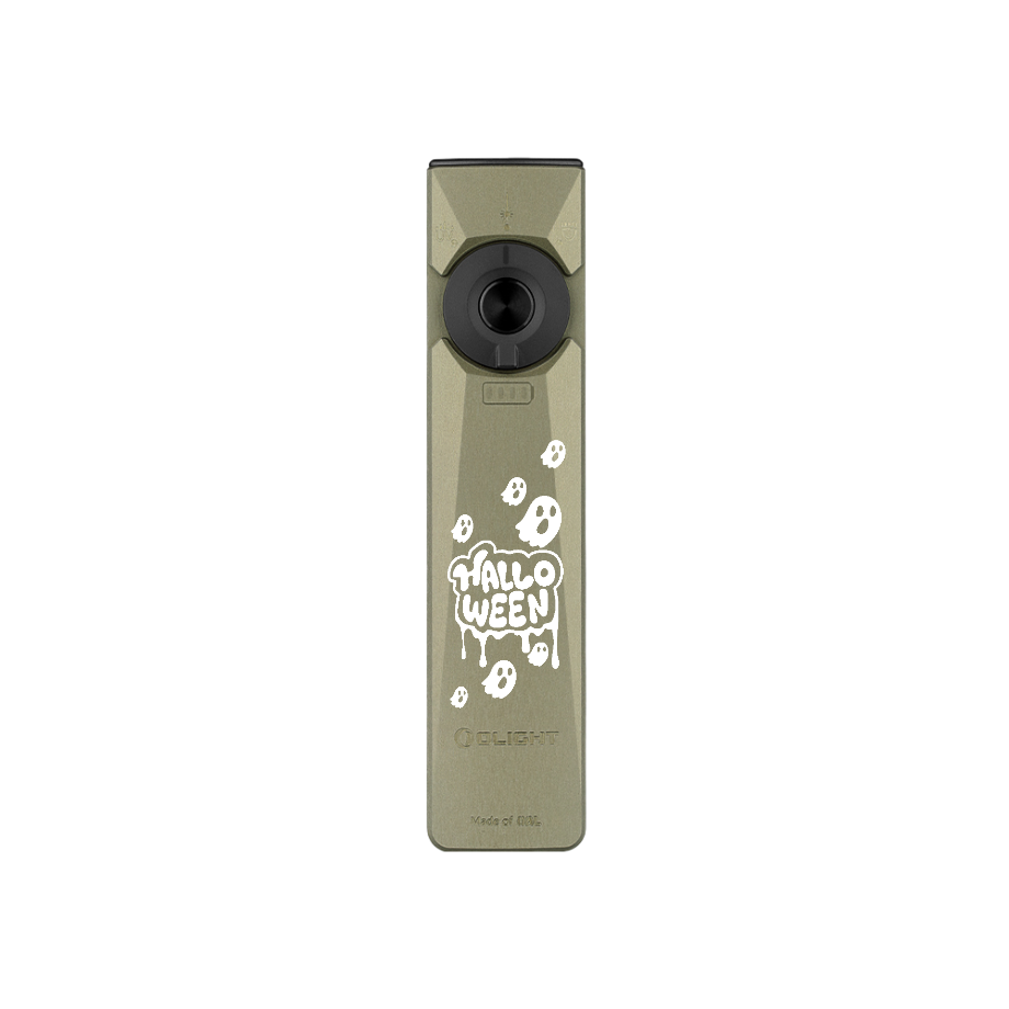 Olight Arkfeld Ultra Halloween edition with ghost artwork