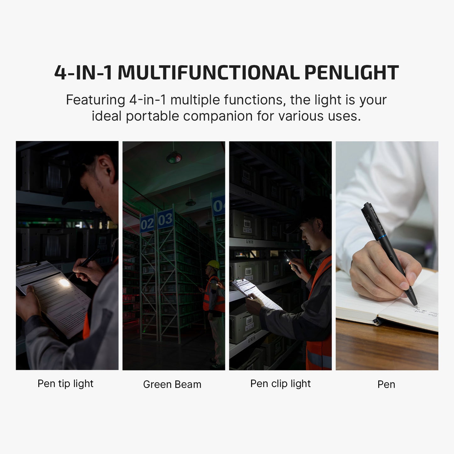 Olight Open 3 Multifunctional Pen Light - 120 Lumen