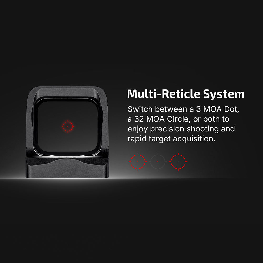 Olight Osight X – 3 MOA Red Dot Sight with Magnetic Charging Cover