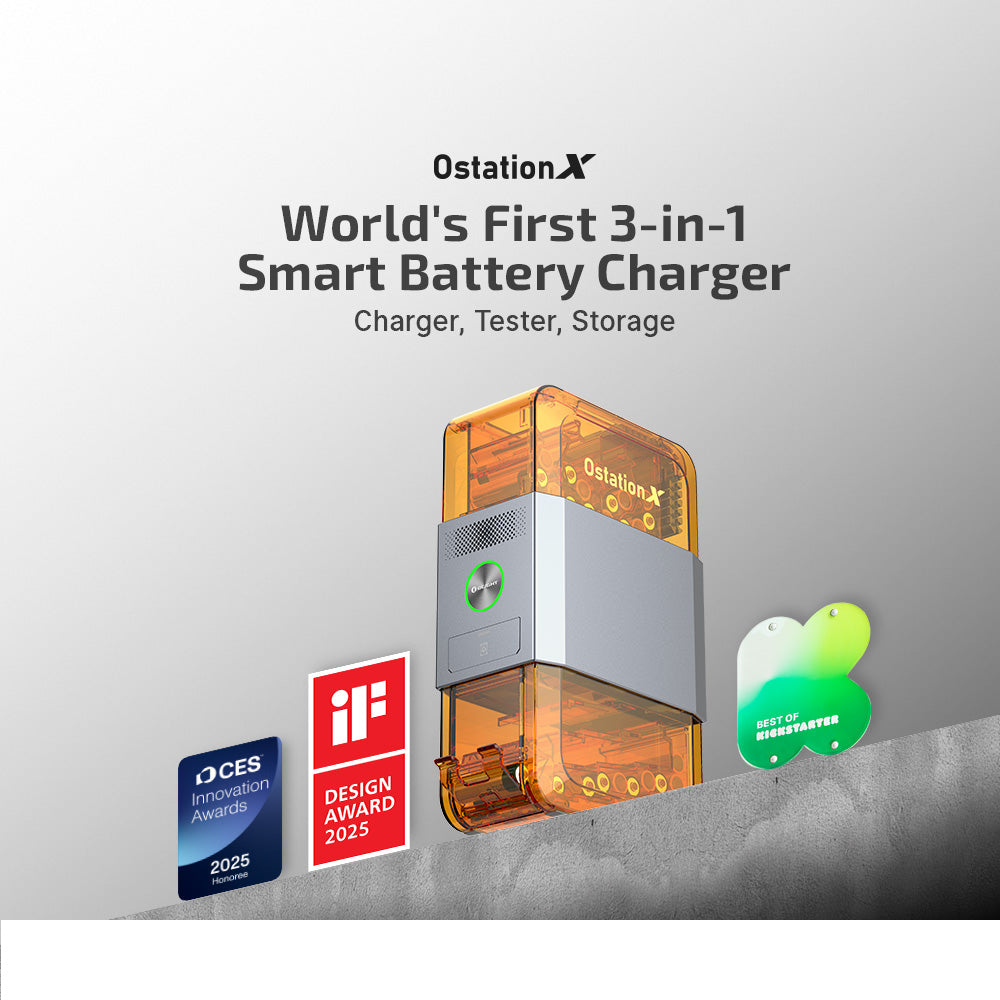 OLIGHT Ostation X 3-in-1 Rechargeable AA/AAA - Battery Charger