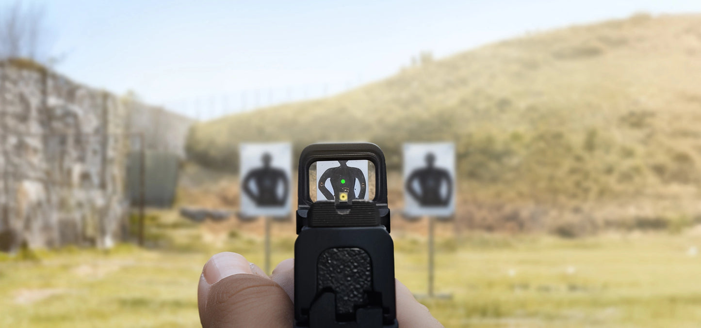 Olight OSIGHT SE – Enclosed 6 MOA Green Dot Sight with Replaceable Battery