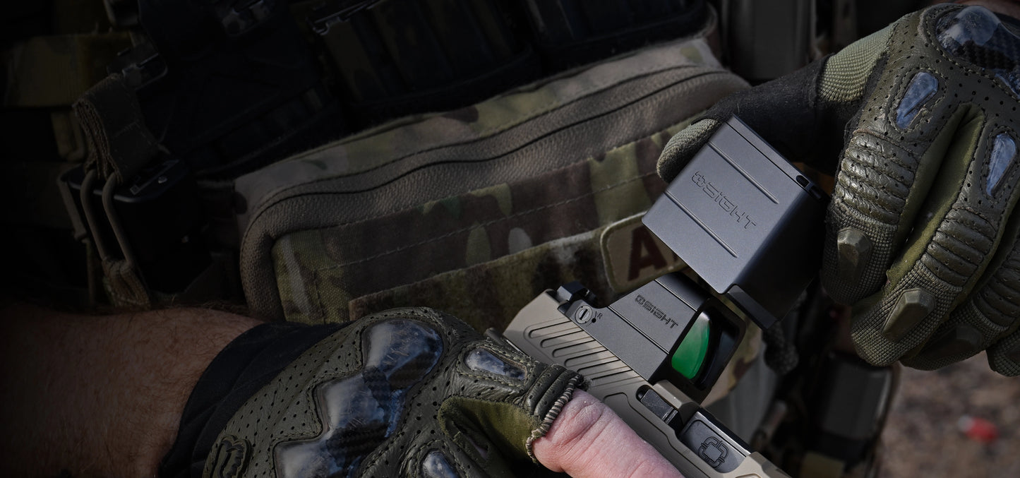 Olight Osight X – 3 MOA GREEN Dot Sight with Magnetic Charging Cover