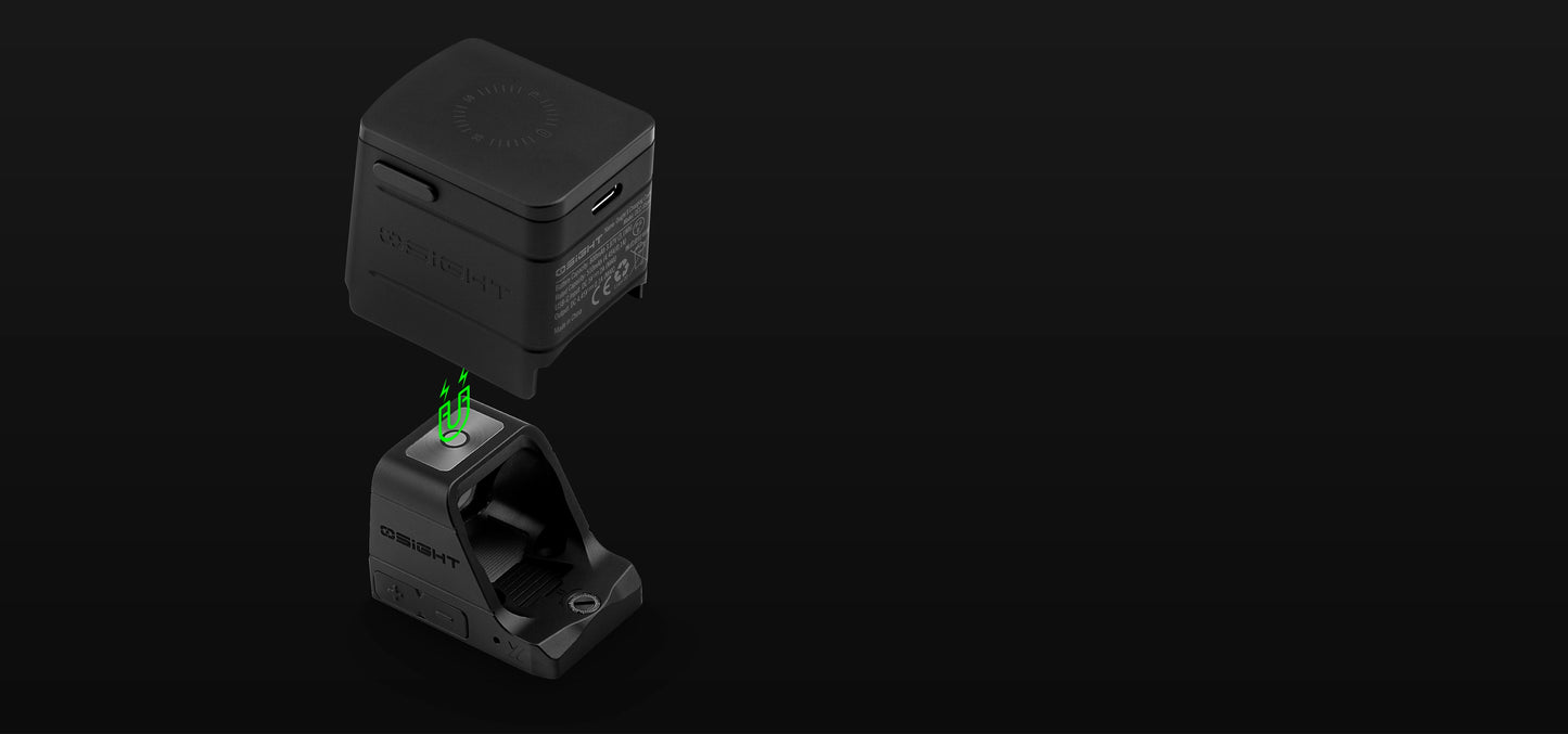Olight Osight X – 3 MOA GREEN Dot Sight with Magnetic Charging Cover