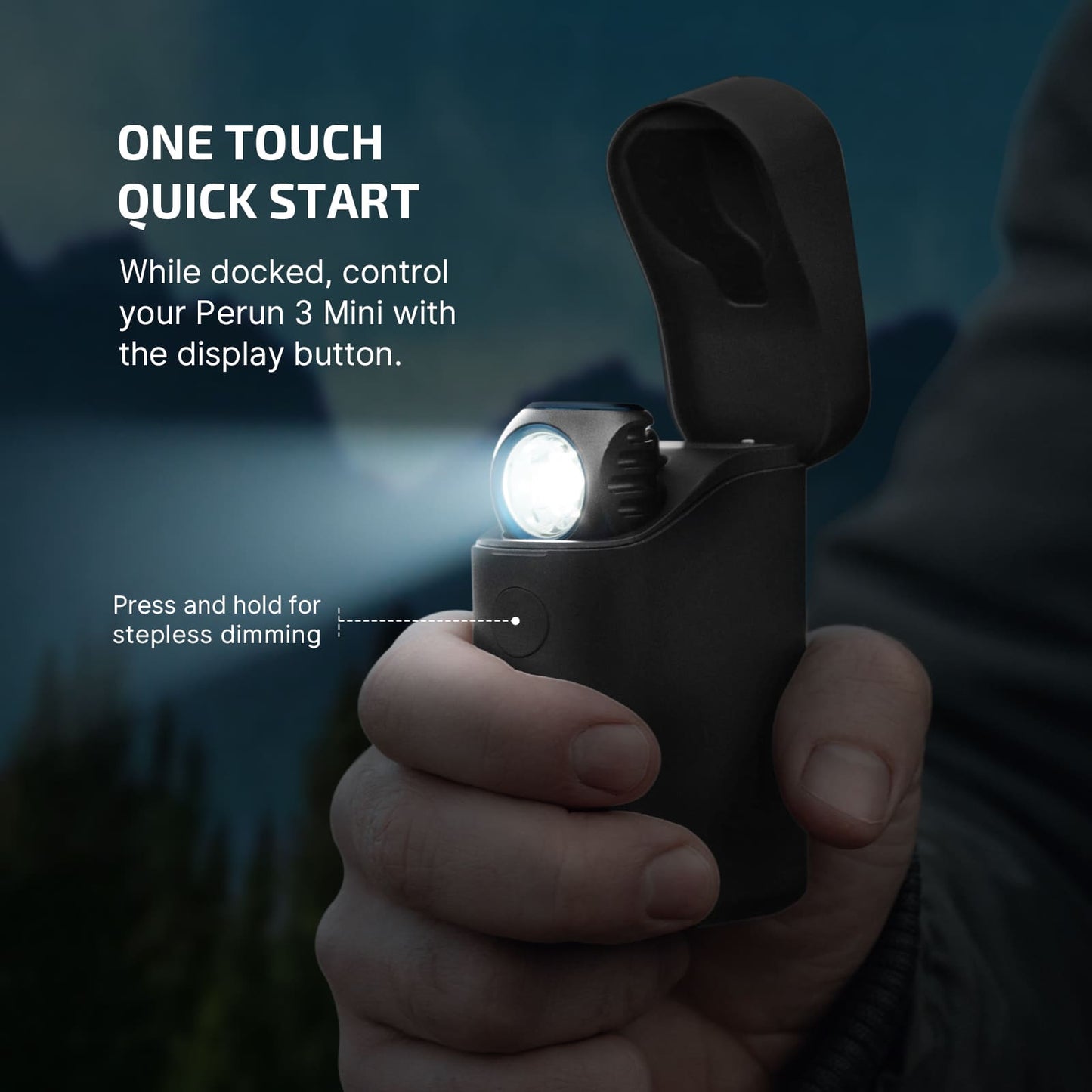 OLIGHT Perun 3 Mini Premium Edition – Compact Headlamp & EDC Flashlight (1250L/155M)