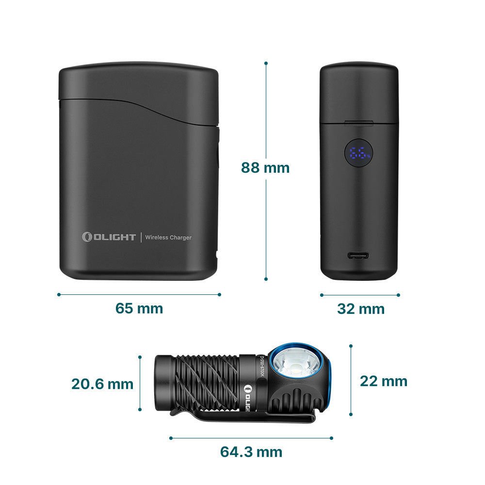 OLIGHT Perun 3 Mini Premium Edition – Compact Headlamp & EDC Flashlight (1250L/155M)