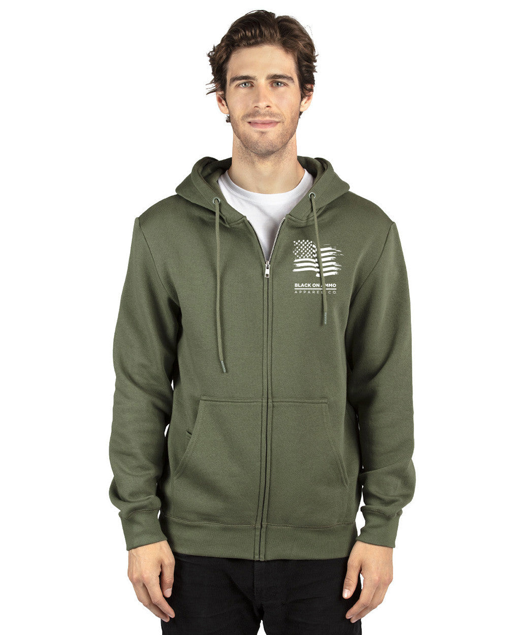 Script Logo  | Fleece Lined Zip Up