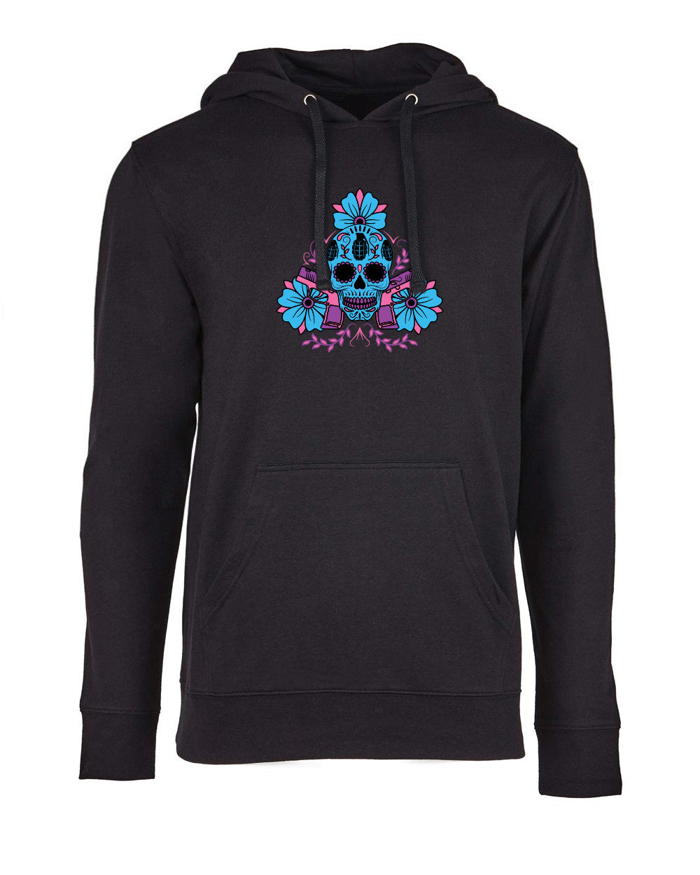 Sugar Skull  | Lightweight Hoodie