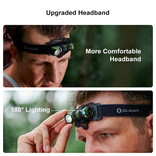 Olight Perun 2 Mini LED Rechargeable Headlamp - 1,100 Lumen / 150 Meters