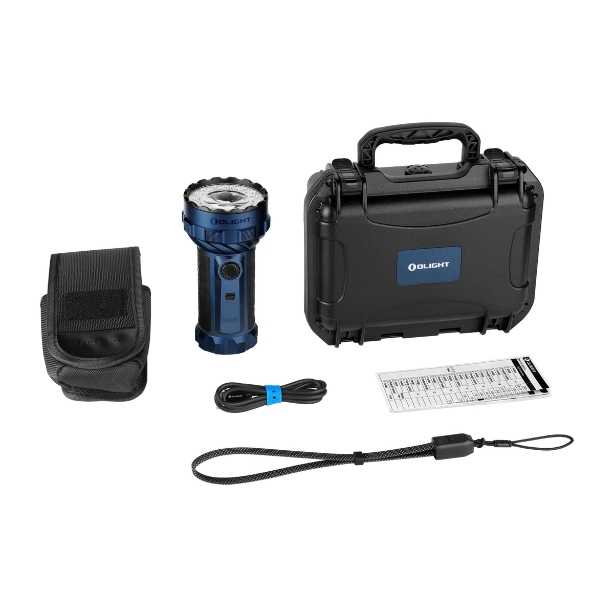 OLIGHT Marauder 3 Rechargeable Flashlight – 25,000 Lumens — Midnight Blue
