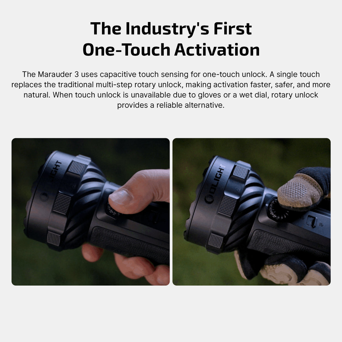 OLIGHT Marauder 3 Rechargeable Flashlight – 25,000 Lumens — manufacturer detail 7